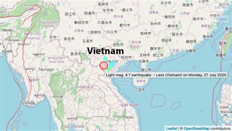 seoquake vietnam|Vietnam Earthquakes Today: Latest Quakes .